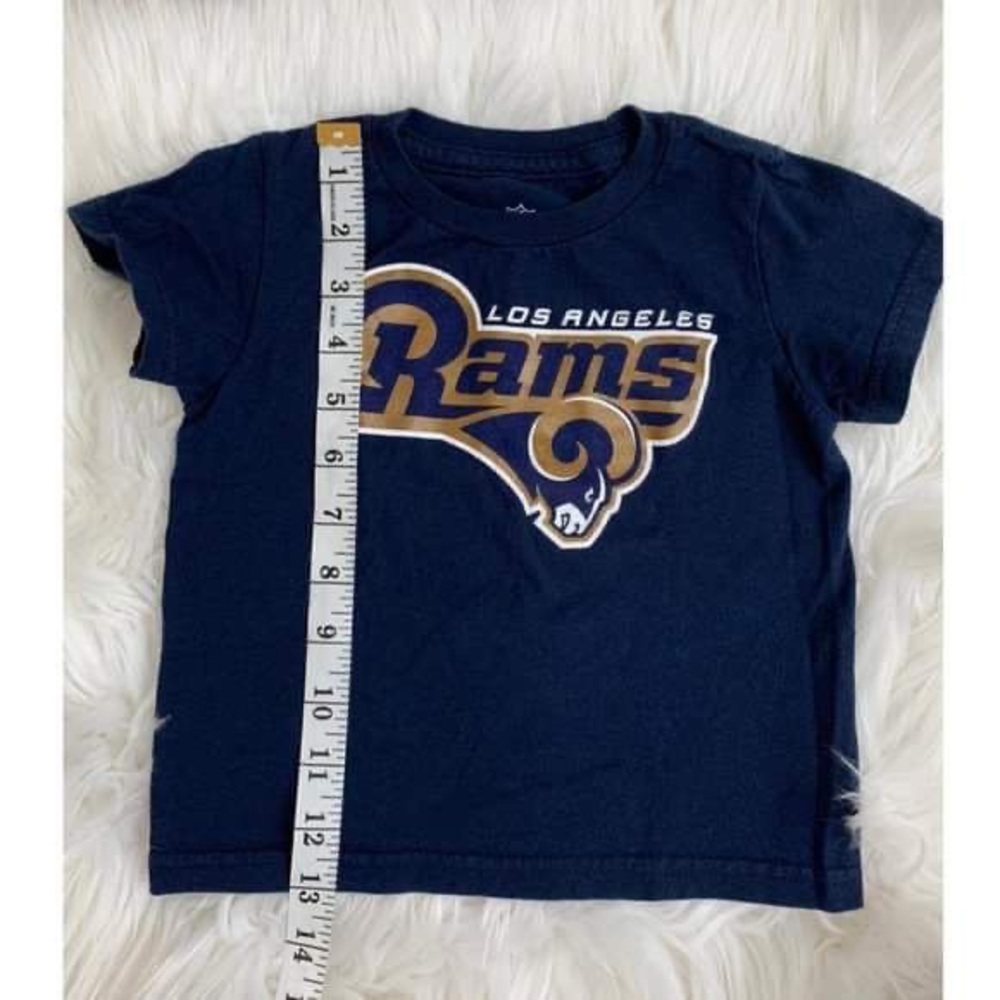 NFL Los Angeles RAMS Short Sleeves Logo Tee - Picture 6 of 7
